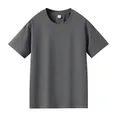 Premium dark grey Sorona quick-dry crew neck short sleeve variant T-shirt for women - S / Tops / Premium Grey