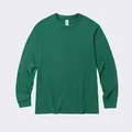 Waldgrünes Langarm-T-Shirt für Herren aus hochwertigem 230g reinem Baumwollgewebe - Grün