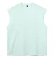 Débardeur sans manches en coton 100% vert menthe surdimensionné style streetwear - S / Hauts / Vert clair