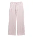 Pantalon de survêtement vintage délavé 400G à jambes larges avec cordon de serrage - Abricot Lavé