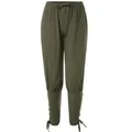 Pantaloni da pirata medievali verde oliva con coulisse e caviglie stringate - Taglia M / Pantaloni e gonne / Verde