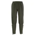 Pantalones de cosplay medievales verde oscuro con puños con cordones - S / Bottoms / Verde