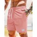 Herren Cord-Shorts in Rosa mit Kordelzug für einen lässigen Sommer-Look - S / Unterteile / Wassermelonenrot