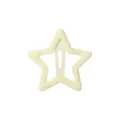 Linda pinza de pelo BB con forma de estrella amarillo macarrón para niños y niñas - Estrella / Amarillo claro (54)
