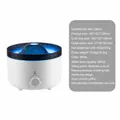 Humidificador de medusa de 560ml y difusor de llama blanco - Humidificador de Perilla (V21) / Blanco