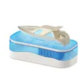 Humidificador de aromas ultrasónico con diseño de yate y luz LED de colores vibrantes - Difusor de Aromas con Forma de Yate (320) / Blanco