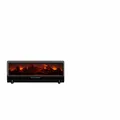 Humidificador de aromaterapia negro efecto llama 3D y sistema de apagado automático - Difusor de Aromas de Chimenea (309) / Negro