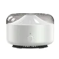 Humidificador de aroma ultrasónico blanco con tanque de 1,3 L y efecto de anillo de niebla 3D - Humidificador de Medusa de Gran Capacidad (V15) / Blanco