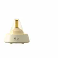 Elegante difusor de aromas ultrasónico H2O y humidificador en acabado beige crema suave - Humidificador de Ambiente de Cumbre (183B) / Blanco Roto