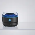 Difusor de aromas 3D efecto llama y humidificador con luz de colores en negro - Difusor de Aromas de Llama de Simulación (167A) / Negro