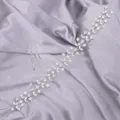 Elegante conjunto de enredadera para el pelo de novia con circonitas y horquillas a juego - Diadema de Lujo Informal (HS-J7394S) / Plateado