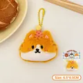 Süßer orangefarbener Katzen Plüschtier Schlüsselanhänger für die Taschendekoration - Party Orange Katze Plüsch Anhänger Doppelte Verwendung