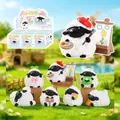 Creative Mie Mie Lam cute sheep series blind box figures set for home desktop decoration - 0012-4 Sheep Clouds (6 Regular + 1 Hidden) / End Box (Set of 6)