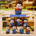 Set of 7 creative Lu Xun themed blind box figurines for desktop decoration and gifts - Xun's Sanwei Classroom (523) / Set of 6
