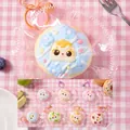 Kawaii sheep blind box rotating figurine set with 6 regular and 1 hidden style - Donut Squishy (7055) / Set of 6
