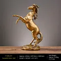 Elegant golden rearing horse figurine statue for luxury home and office desktop decor - Success Horse Statue (7128J-01) / Gold