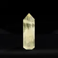 Polished natural lemon yellow crystal point hexagonal single tip healing stone decoration - Citrine / Length 4-5cm