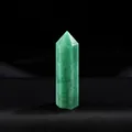 Healing natural Green Strawberry Quartz single point hexagonal crystal wand tower - Green Strawberry Quartz Crystal Wand / Length 4-5cm