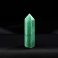 Healing natural Green Strawberry Quartz single point hexagonal crystal wand tower - Green Strawberry Quartz Crystal Wand / Length 4-5cm