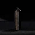 Natural silver obsidian hexagonal crystal wand point for meditation and home decor - Silver Obsidian Crystal Point / Length 4-5cm