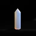 Translucent pink opalite hexagonal crystal pillar wand for meditation and home decor - Pink Opalite (Synthetic) / Length 4-5cm