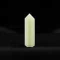 Professional single-pointed luminous stone hexagonal crystal column wand for healing - Luminous Stone / Length 4-5cm