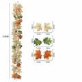 175 cm kunstmatige herfst esdoornblad slinger voor Thanksgiving oogst decoratie - Kunstmatige Ahornblad Slinger (06) / 175cm