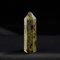 Natural Dragon Blood Stone crystal point hexagonal obelisk column for healing and meditation - Dragon Blood Stone / Length 4-5cm