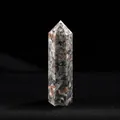 Natural Yooperlite flame stone crystal pillar hexagonal wand for healing and meditation - Flame Stone / Length 4-5cm