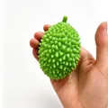 Green durian-shaped stress relief squishy toy for students, size 8x5.5cm, weight 65g - Block Durian (Light Green)