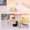 Supporto per telefono da scrivania in resina a forma di gatto, sette stili diversi. - Set Scatola Completa / A171 Supporto per Telefono Meow Meow Scatola 6