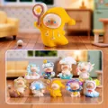 Collezione di figurine in resina blind box serie Diario del Gatto 8 stili e 1 segreto - Stile Gattini nel Meteo (-502) / 1 pezzo casuale
