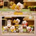 Collezione di figurine di gatti in resina a tema calcio della serie Cat Diary blind box. - Gatto Cane FIFA (HX-165) / Uno a Caso