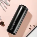 Premium schwarzer 550ml Edelstahl-Kaffeebecher mit Vakuumisolierung für den Reisegebrauch - 510ml / Schwarz