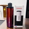 Insulated 304 stainless steel coffee cup with red gradient finish and retail box - 510ml / Gradient Red