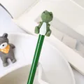 Creative 3D cartoon dinosaur gel pen for students with cute green animal topping - Dinosaur / 0.5mm