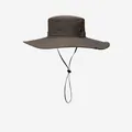 Outdoor Sonnenhut mit 13cm Krempe in Kaffeebraun, wasserfest und schnelltrocknend - 13cm Extra Breite Krempe Stil (XMZ77) / Einheitsgröße / Kaffeebraun