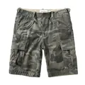 Men's cotton camouflage cargo shorts with multi-pockets and adjustable waist - 38 / Bottoms / Desert Camouflage
