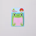 Niedliche Haftnotizen in Froschform Cartoon-Notizblock für Schüler und Büro-Schreibwaren - Frosch