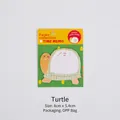 Turtle-shaped cartoon animal sticky notes for office memos and student stationery - Turtle