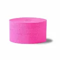 A single roll of bright fluorescent pink crepe paper streamer for party decorations - Crepe Paper Streamer / Fluorescent Rose Red