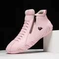 Handgefertigte pinkfarbene Leder-Freizeitschuhe für Damen mit weicher Gummisohle - 38 / Flache Halbschuhe (7003) / Rosa