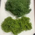 Erba sintetica di muschio artificiale in verde scuro e chiaro per micro-paesaggi - Confezione da 10g / Misto: Scuro e Chiaro