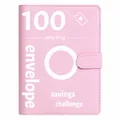 Pink 100 envelope savings challenge binder for effective budgeting and cash saving - Cover Only / A5 / Pink