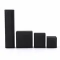 Matte black LED jewelry box set for rings pendants bangles and bracelets - Pendant Box / Necklace Box / Black