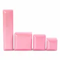 Pink glossy LED jewelry box variant for rings, pendants, or bracelets with size info - Pendant Box / Necklace Box / Pink