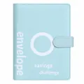 Light blue 100 envelope challenge money saving binder for budgeting and cash savings - Cover Only / A5 / Blue