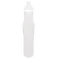 Elegant white halter neck backless bodycon maxi dress featuring fine beaded details - XS / Top And Bottom / White