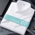 Chemise homme blanche haut de gamme manches courtes 100% coton sans repassage business - 38 / Hauts / Blanc