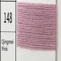 Detailed texture of plum pink knitted fabric for women's slim fit basic casual sweater - Plum Pink 148